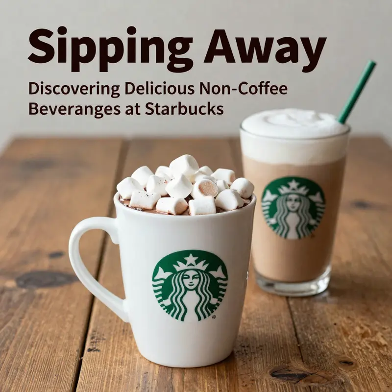A selection of vibrant Starbucks Frappuccinos showcasing colorful flavors perfect for non-coffee drinkers.