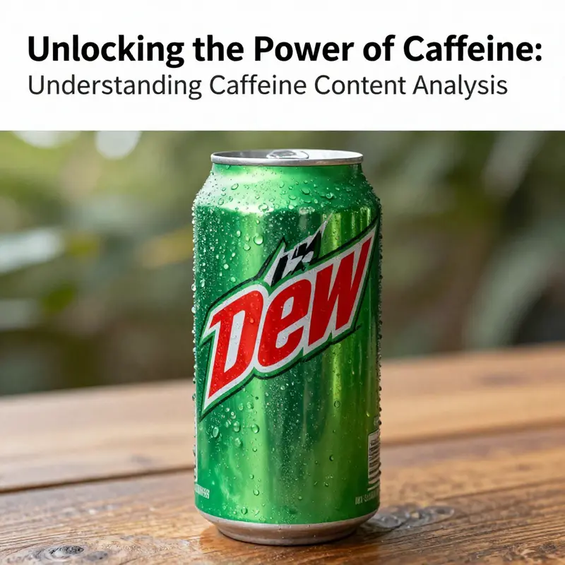 Refreshing and energetic: Original Mountain Dew has a notable caffeine content that appeals to consumers seeking an energy boost.