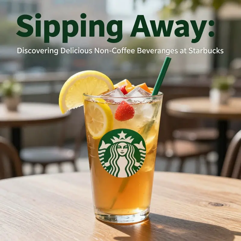 A selection of vibrant Starbucks Frappuccinos showcasing colorful flavors perfect for non-coffee drinkers.