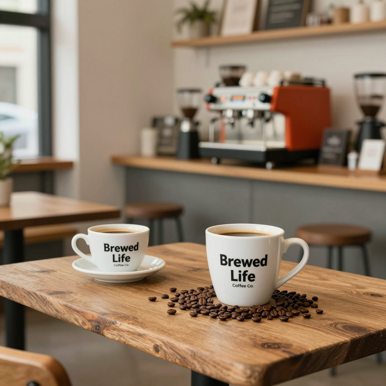 Coffee atmosphere at Brewed Life Coffee