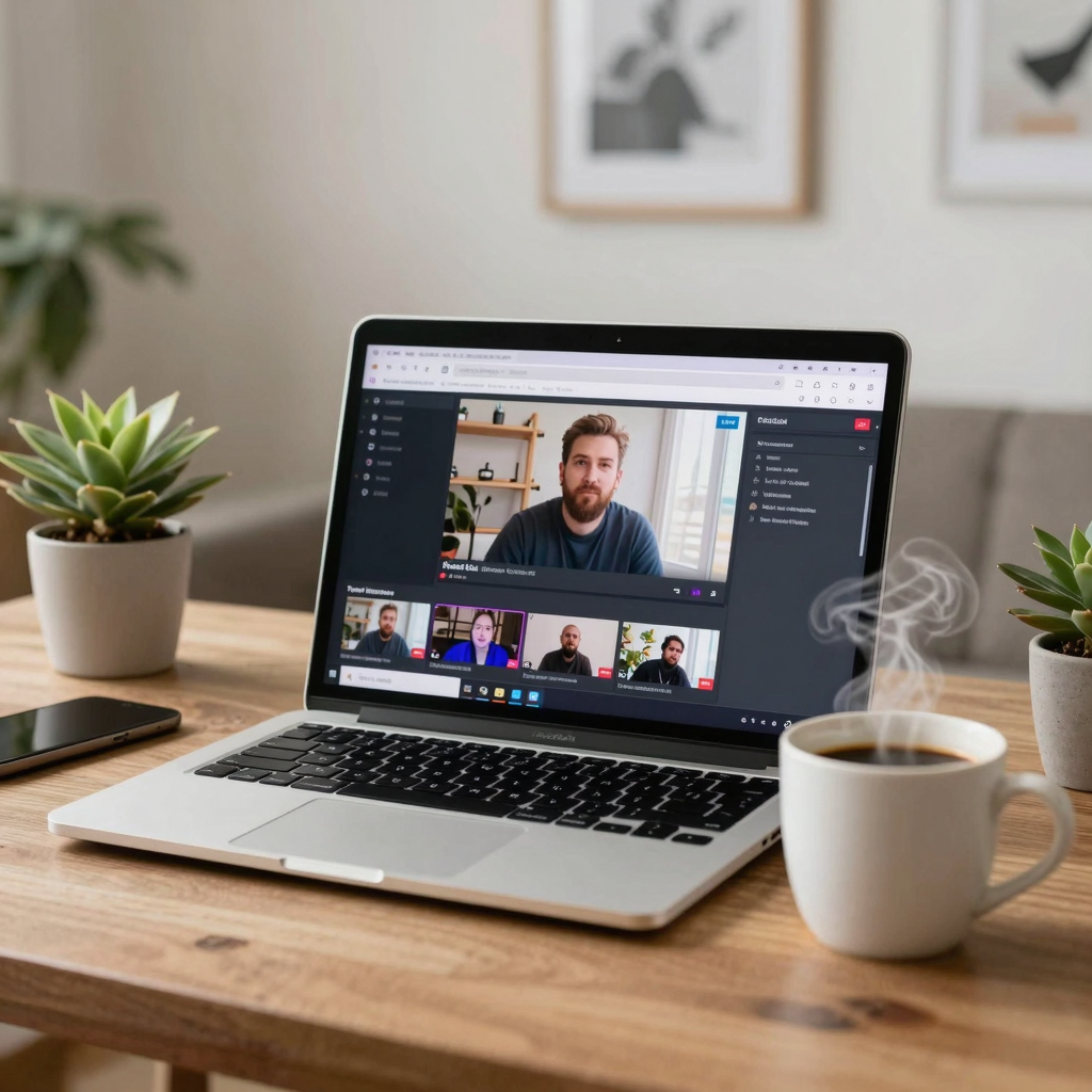 Twitch Coffee Streaming Setup