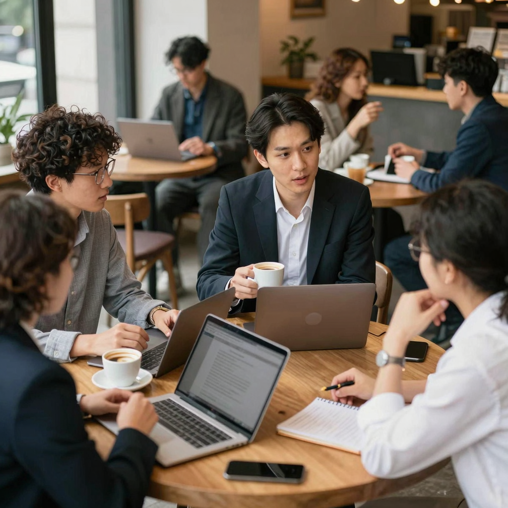Networking Over Coffee