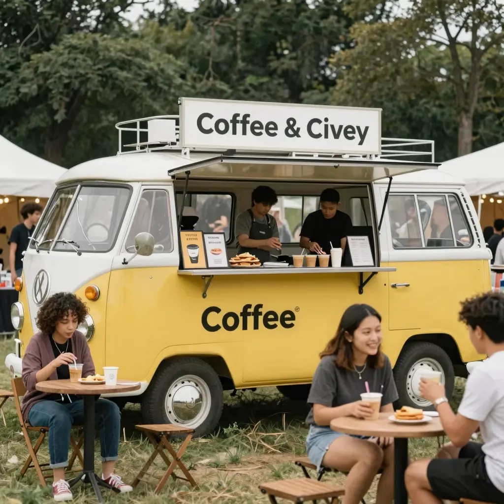 Brew & Bloom Coffee Truck